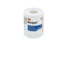 FITA MICROPORE C/CAPA 50MM X 10M - 3M