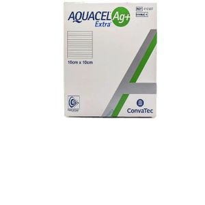 CURATIVO HIDROF AQUACEL AG+ EXTRA 10 X 10CM - CONV