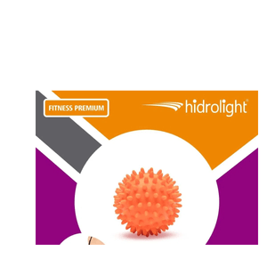 BOLA DE MASSAGEM 7,5CM LARANJA - HIDROLIGHT